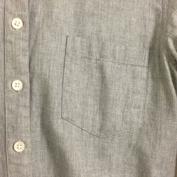 Steven Alan Gray Button Down Shirt Long Sleeve - Picture 3 of 6